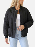 Bomber Femme Matelassé Zippé