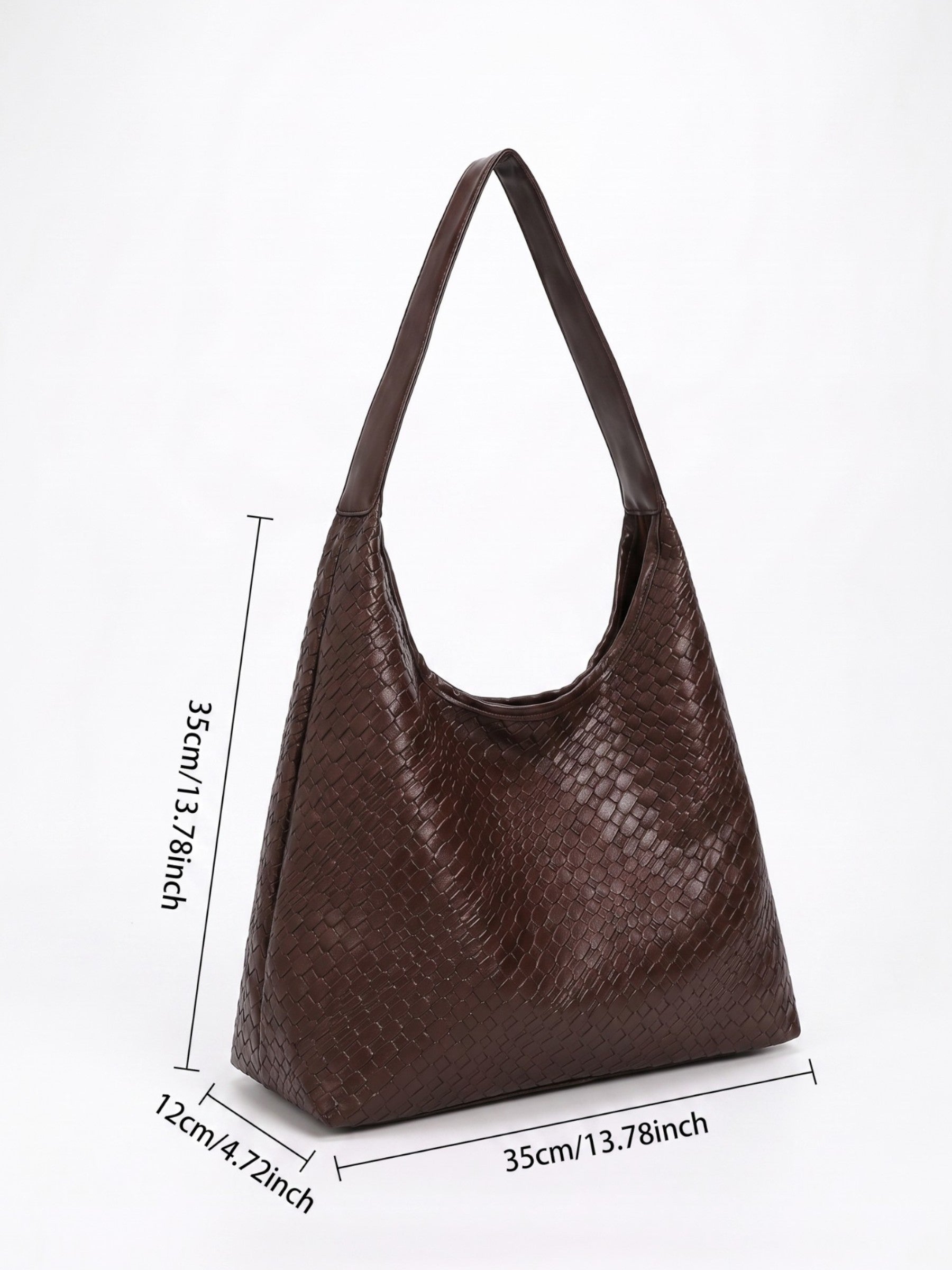Sac Hobo Femme Tressé Avec Pochette