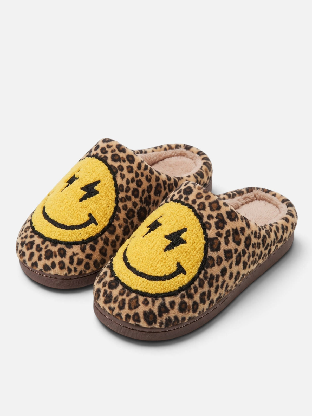 Chaussons Femme Plateforme Smiley