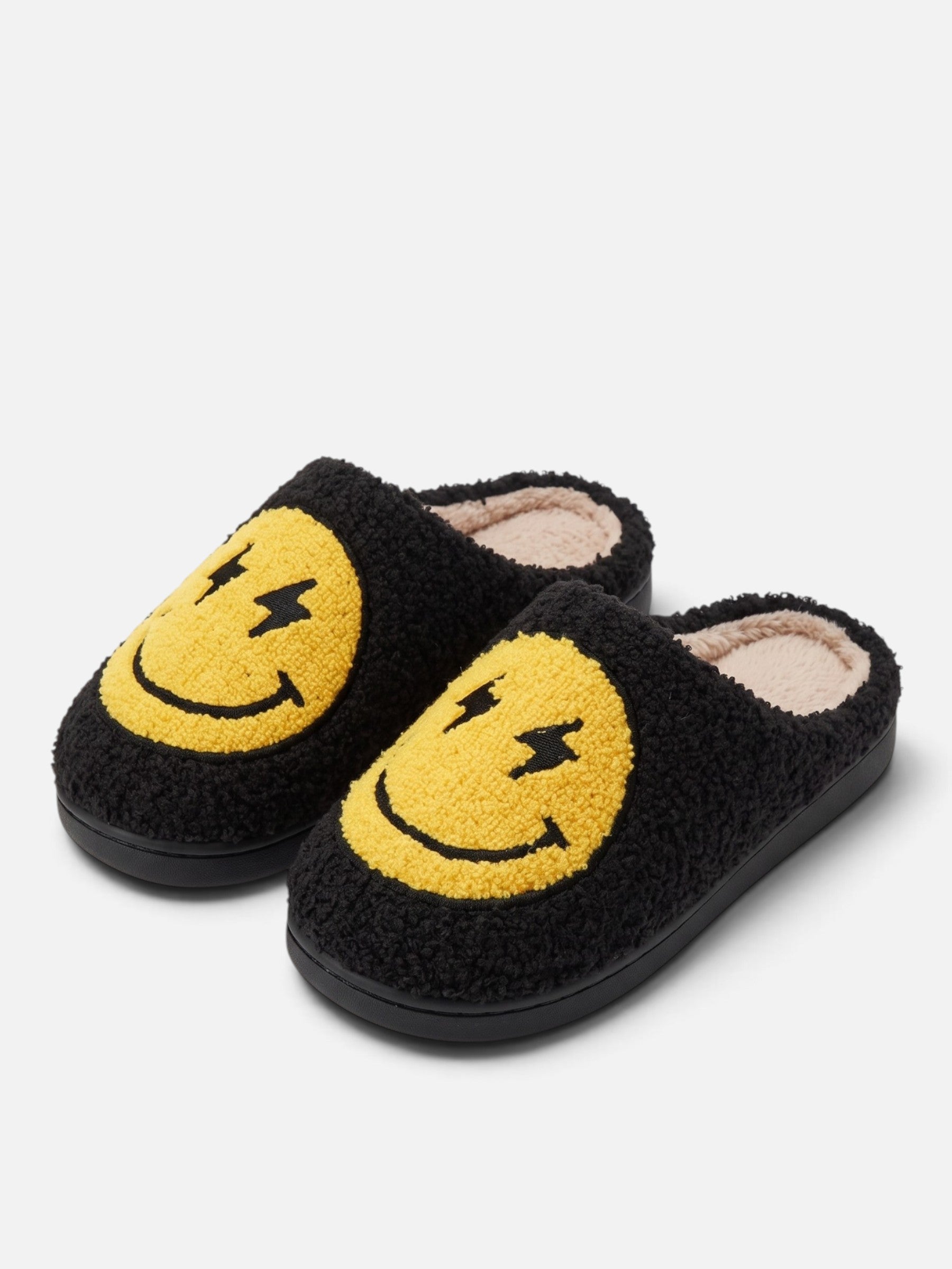 Chaussons Femme Plateforme Smiley