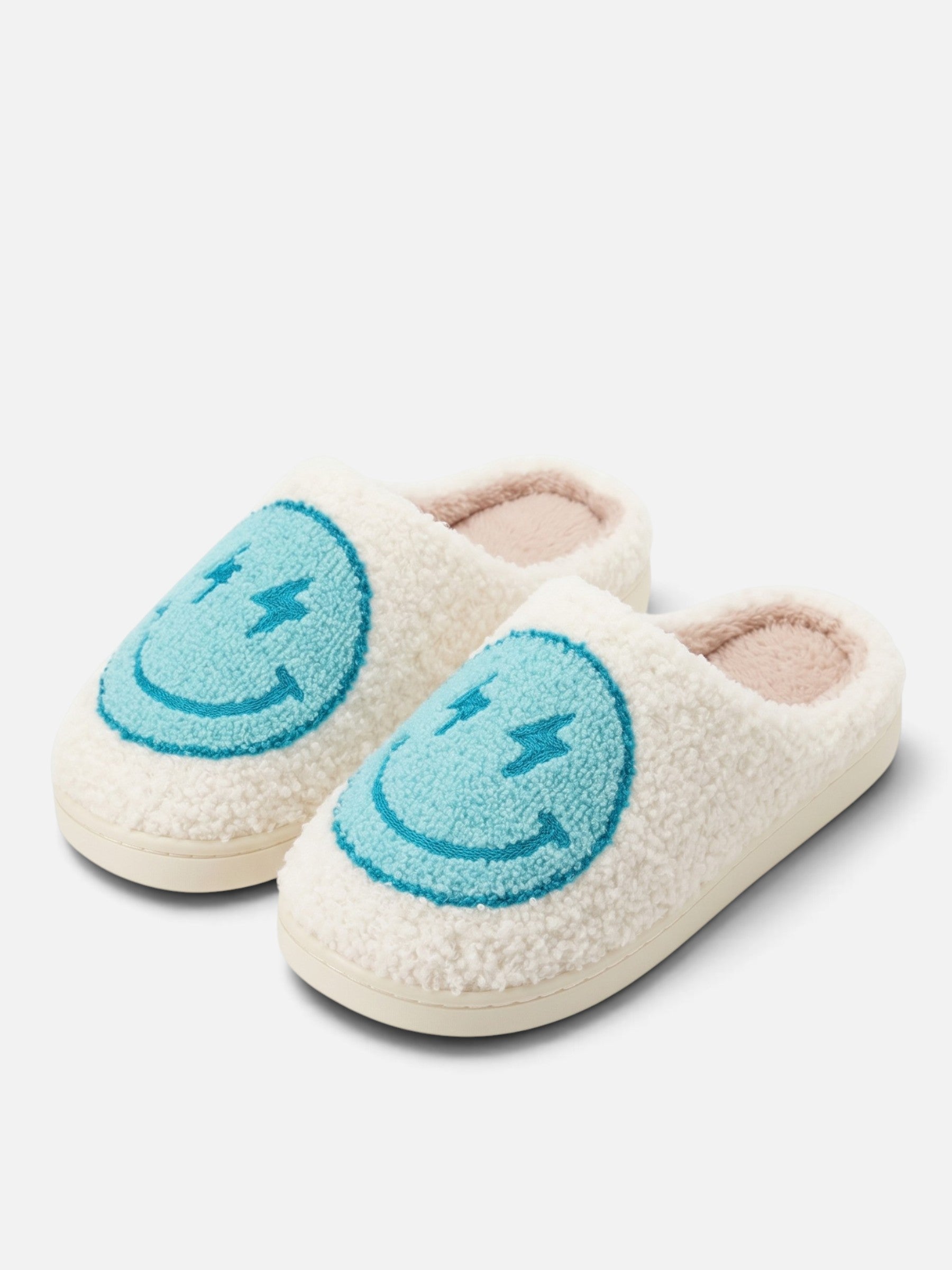 Chaussons Femme Plateforme Smiley