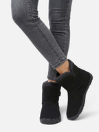 Bottines Femme Fourrées à Boucle