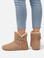 Bottines Femme Fourrées à Boucle