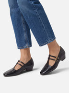Salomés Cuir Femme Double Bride