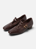 Salomés Cuir Femme Double Bride