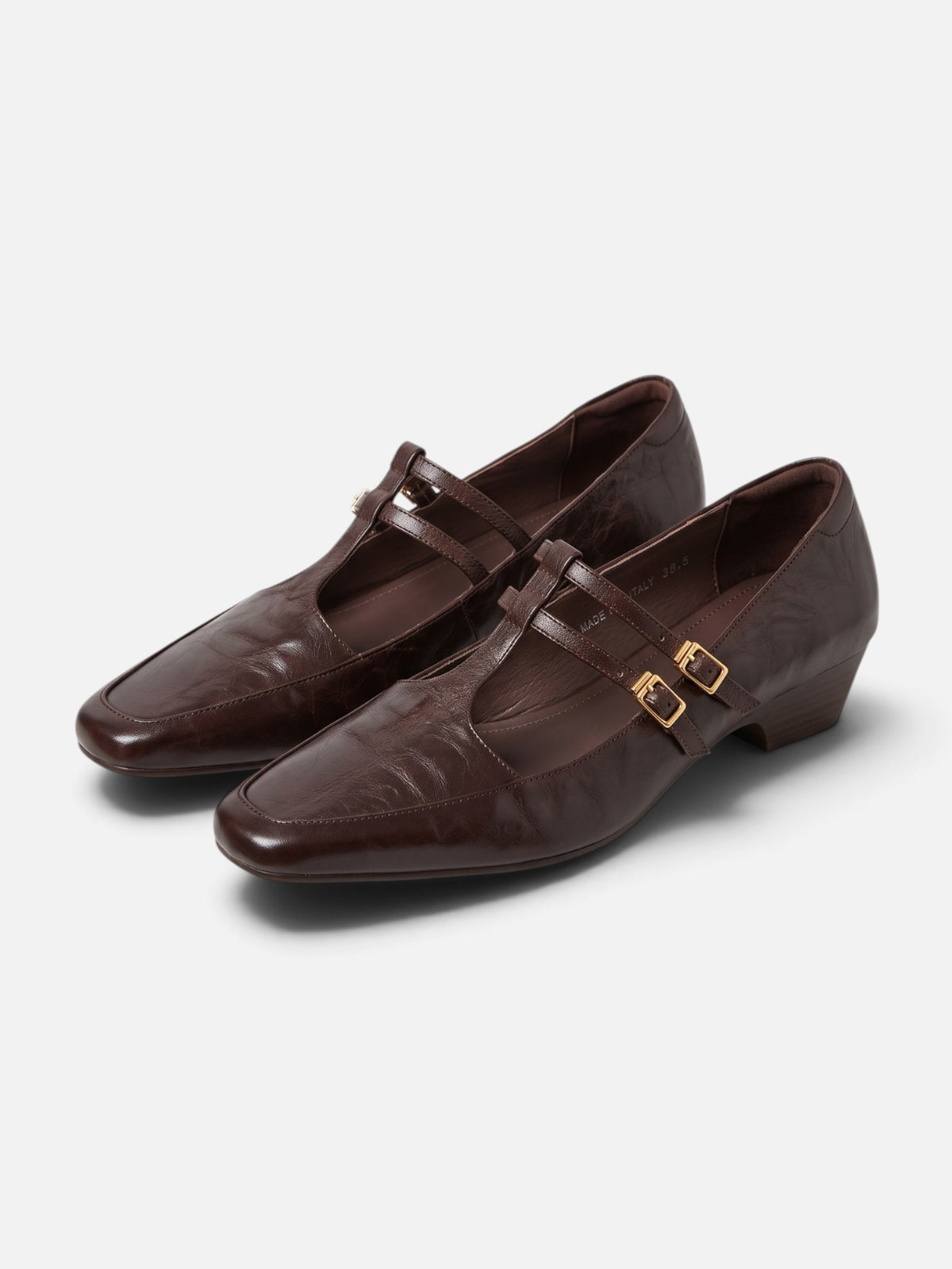 Salomés Cuir Femme Double Bride