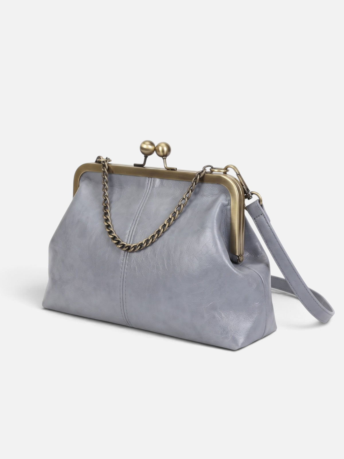Sac Bandoulière Femme Simili Cuir Fermoir Clic Clac