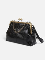 Sac Bandoulière Femme Simili Cuir Fermoir Clic Clac