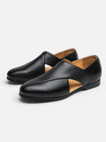 Sandales Homme Cuir Tressé Bout Fermé