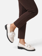 Mocassins Femme Vernis Noeud