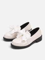 Mocassins Femme Vernis Noeud