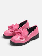 Mocassins Femme Vernis Noeud