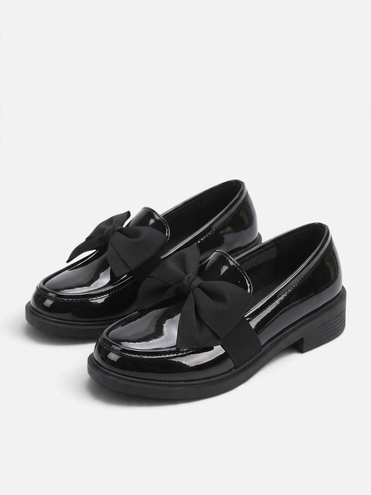 Mocassins Femme Vernis Noeud
