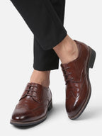 Derbies Brogue Homme Cuir