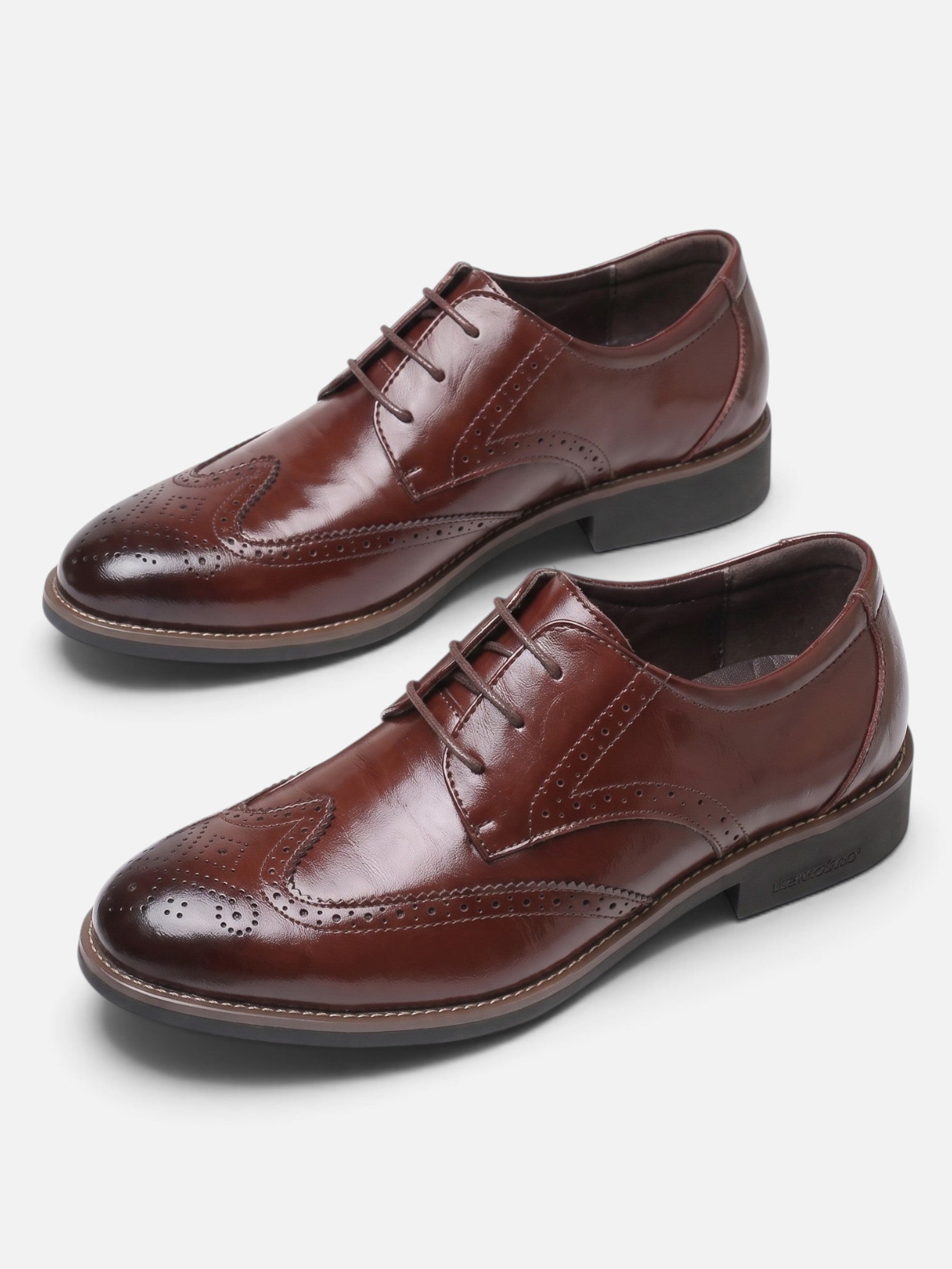 Derbies Brogue Homme Cuir