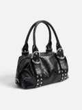 Sac Porté Épaule Femme Simili Cuir Clouté