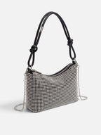 Sac Porté Épaule Femme Strass Chaîne