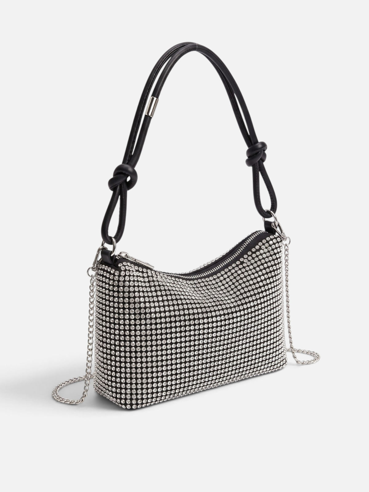 Sac Porté Épaule Femme Strass Chaîne