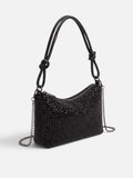 Sac Porté Épaule Femme Strass Chaîne