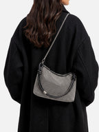 Sac Porté Épaule Femme Strass Chaîne