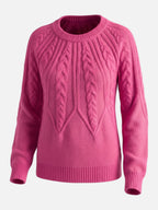 Pull Femme Torsadé Manches Ballon
