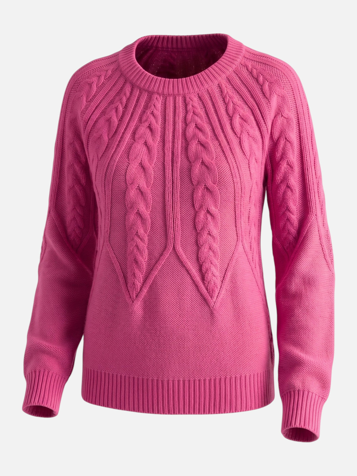 Pull Femme Torsadé Manches Ballon