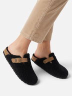 Sabots Femme Effet Laine à Boucle