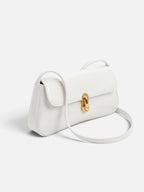 Women's Patent Buckle Detail Shoulder Bag