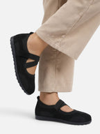 Ballerines Sneakerina Femme Babies Résille Brides Croisées
