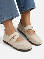 Ballerines Sneakerina Femme Babies Résille Brides Croisées