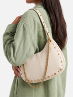 Sac Hobo Femme Simili Cuir Clouté