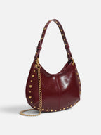 Sac Hobo Femme Simili Cuir Clouté