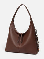 Sac Hobo Femme Cuir Breloque Coeur