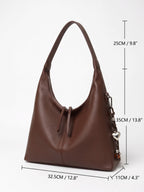 Sac Hobo Femme Cuir Breloque Coeur