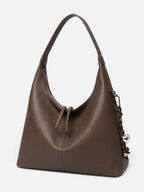 Sac Hobo Femme Cuir Breloque Coeur