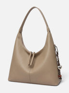 Sac Hobo Femme Cuir Breloque Coeur