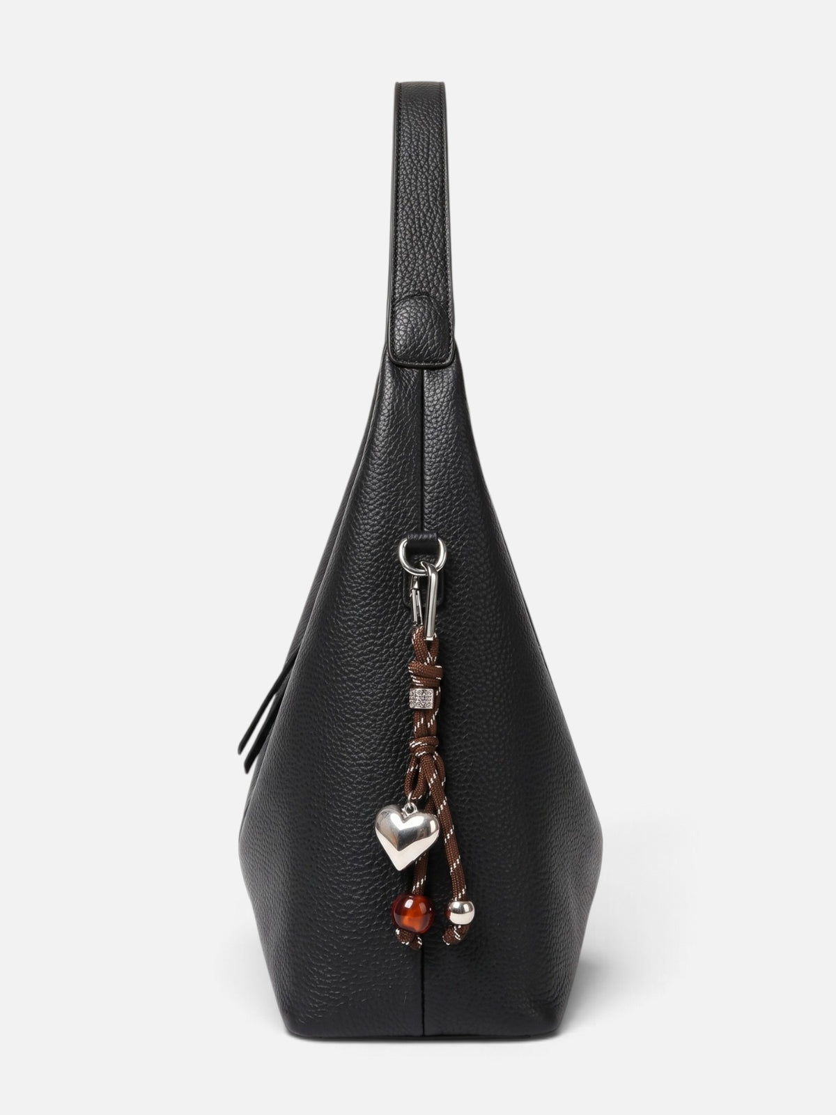 Sac Hobo Femme Cuir Breloque Coeur