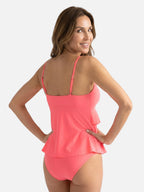 Tankini Femme Col V à Volants