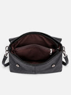 Sac Bandoulière Femme Effet Serpent à Poignée