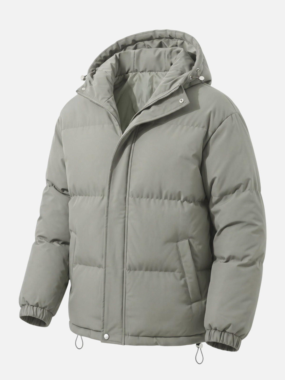 Doudoune Homme à Capuche Zippée