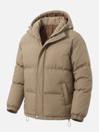 Doudoune Homme à Capuche Zippée