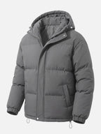 Doudoune Homme à Capuche Zippée