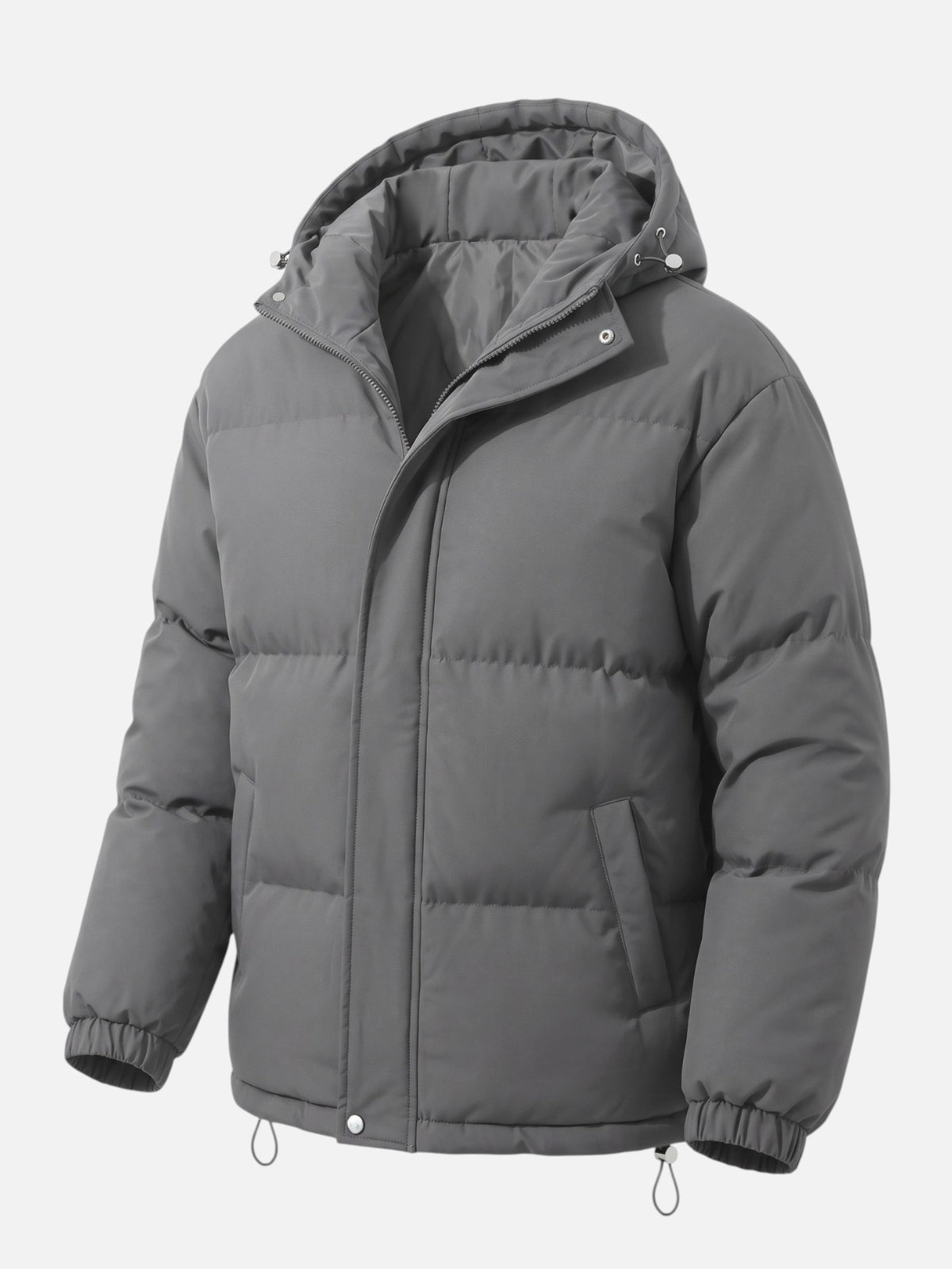 Doudoune Homme à Capuche Zippée