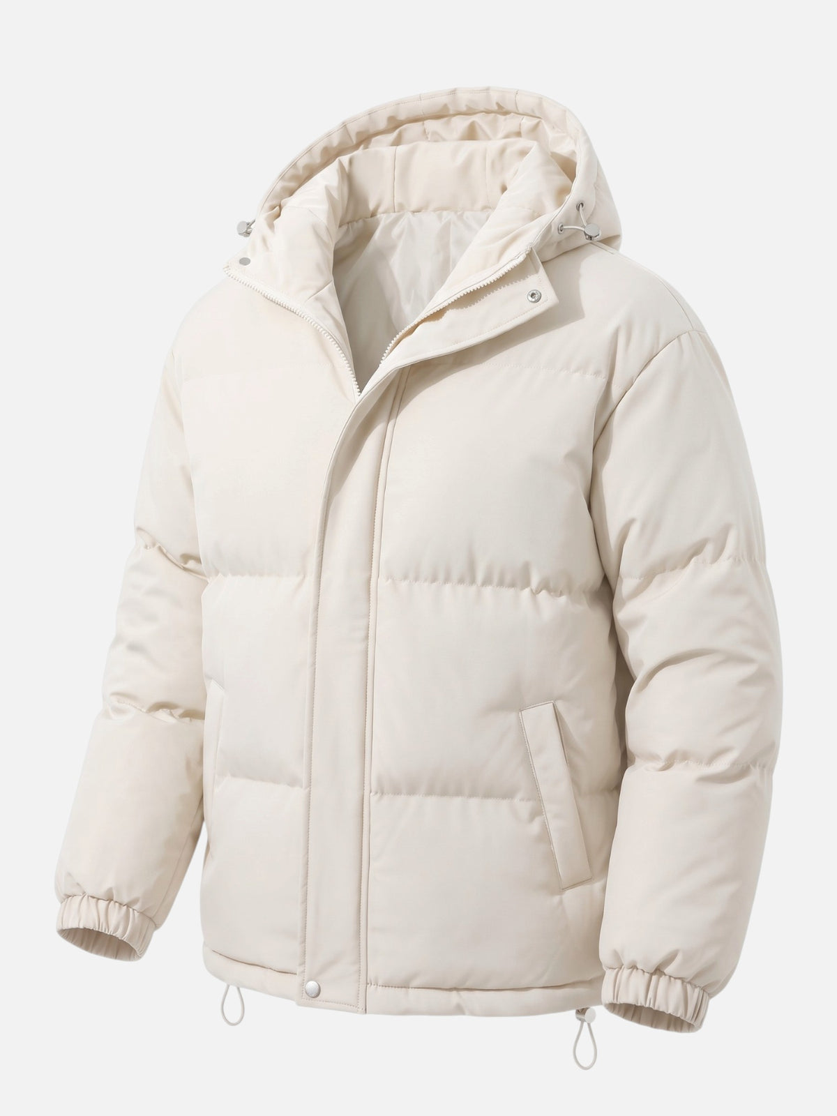 Doudoune Homme à Capuche Zippée