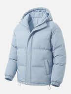 Doudoune Homme à Capuche Zippée