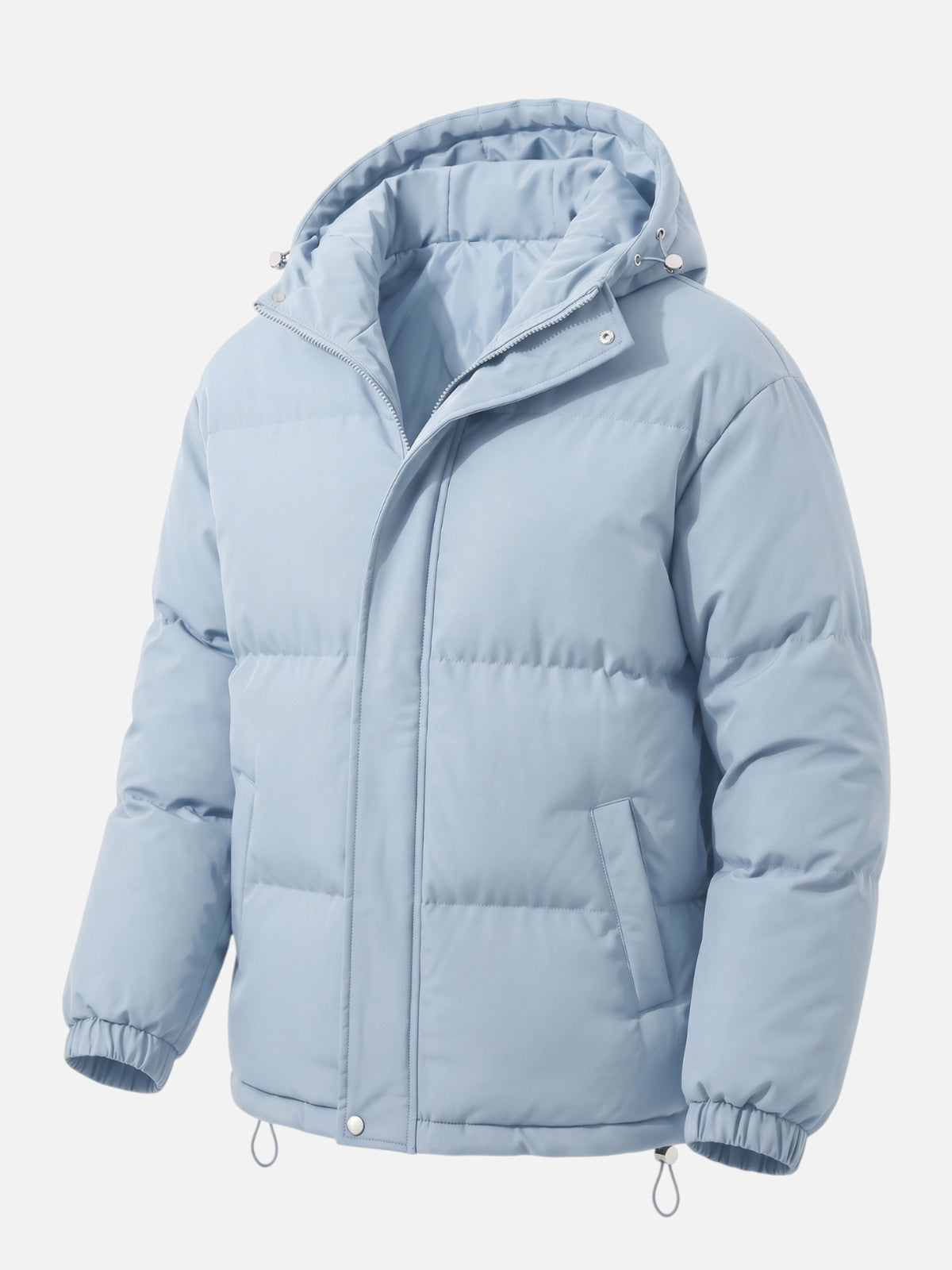 Doudoune Homme à Capuche Zippée