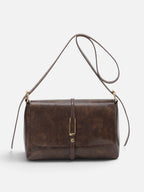 Sac Bandoulière Femme Simili Cuir Boucle Dorée