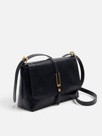 Sac Bandoulière Femme Simili Cuir Boucle Dorée