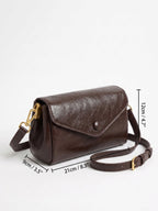 Sac Bandoulière Femme Simili Cuir Rabat Enveloppe