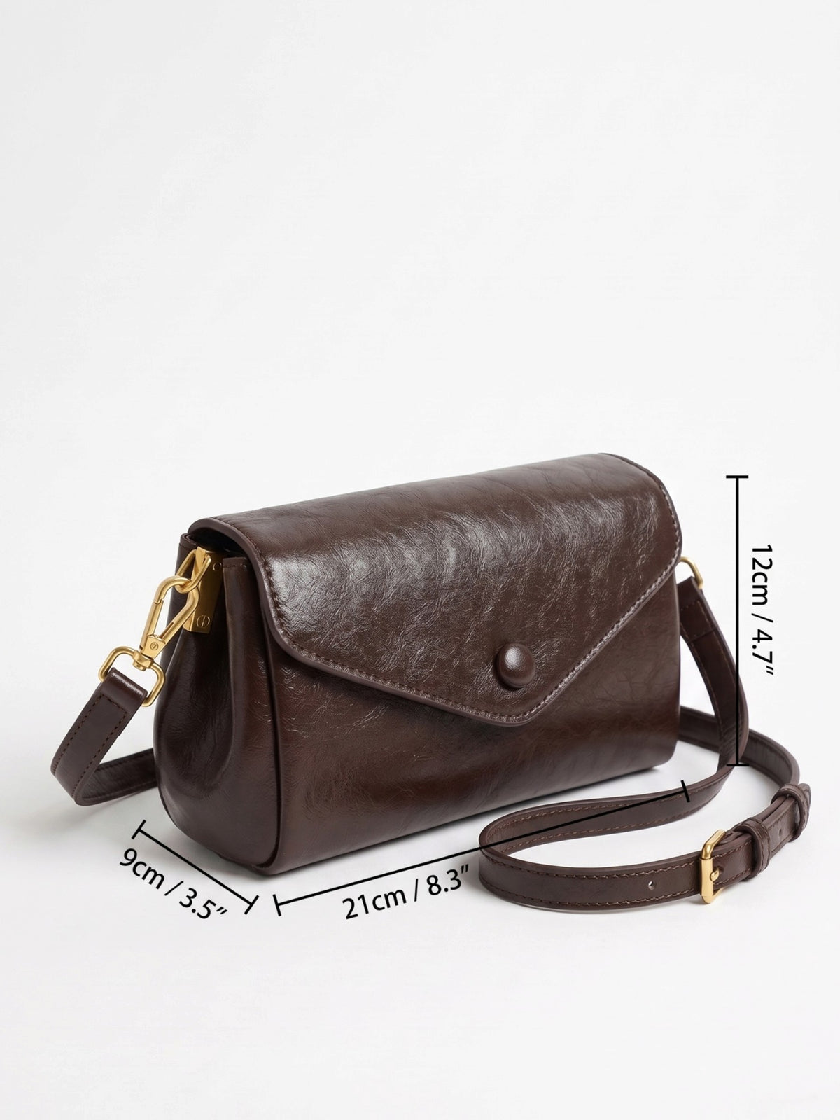 Sac Bandoulière Femme Simili Cuir Rabat Enveloppe